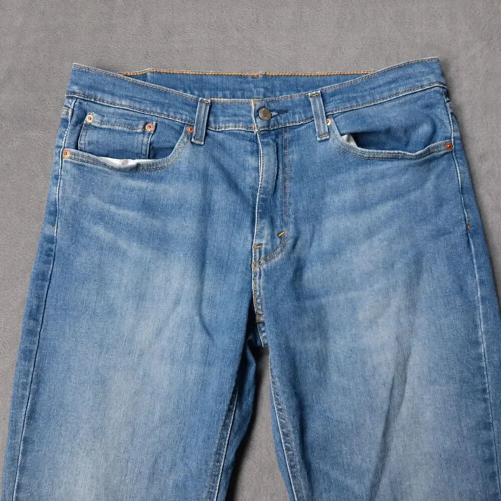 Levis Jeans Mens 34x32 Blue 541 Denim Medium Wash Strauss & Co Casual Preppy